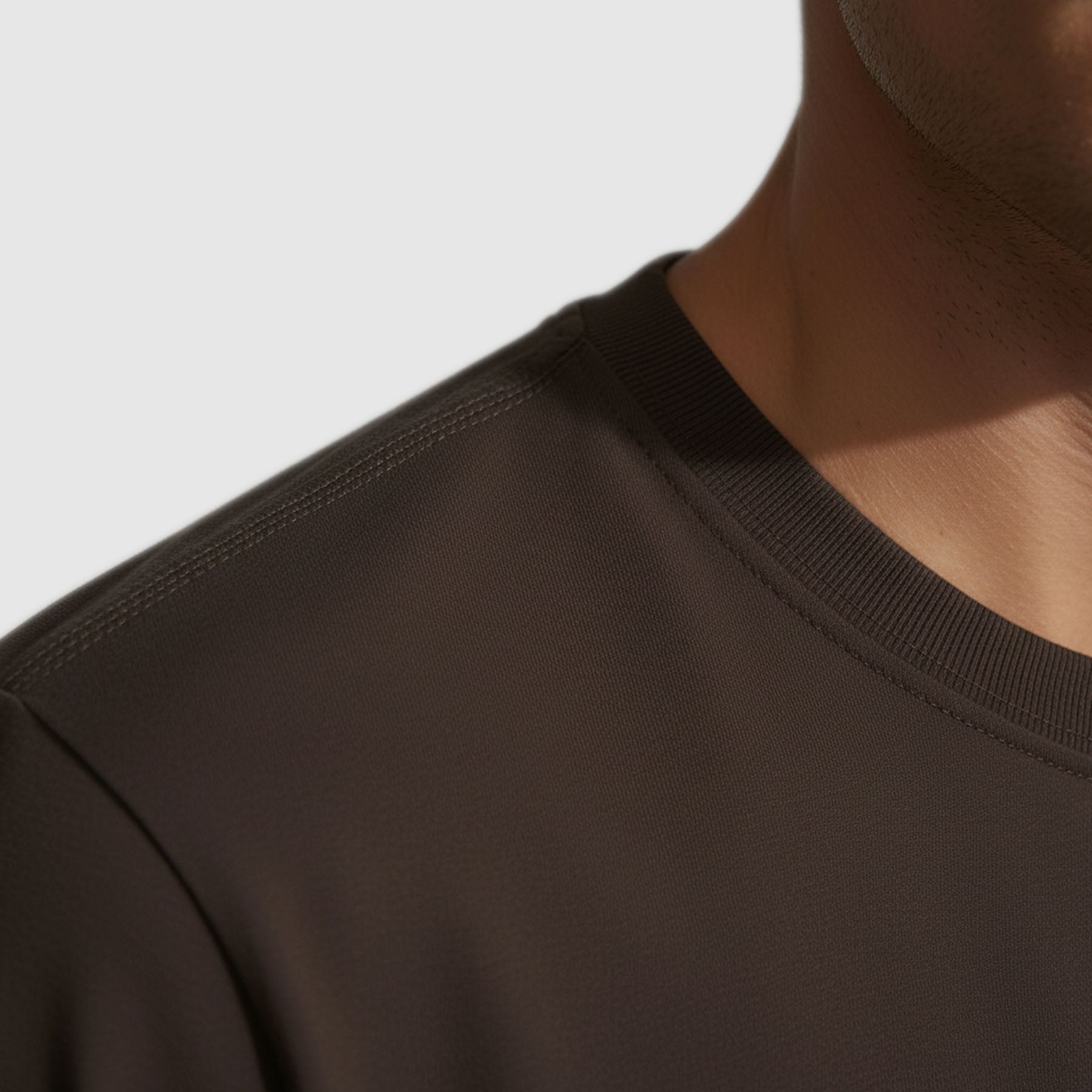 Essential Classic Dark Brown Tee Printify