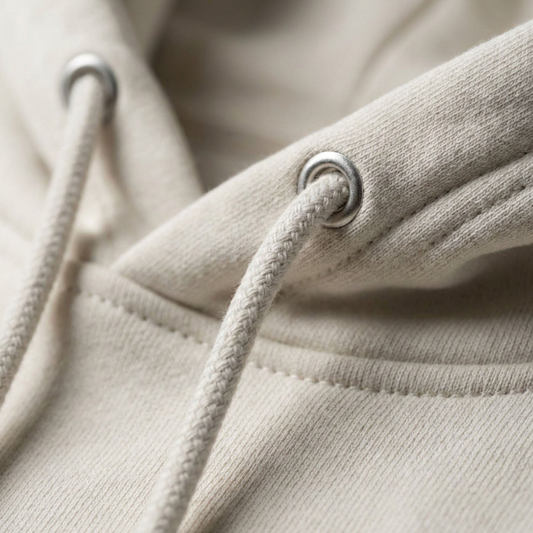 Retro Sunset Beige Hoodie Printify