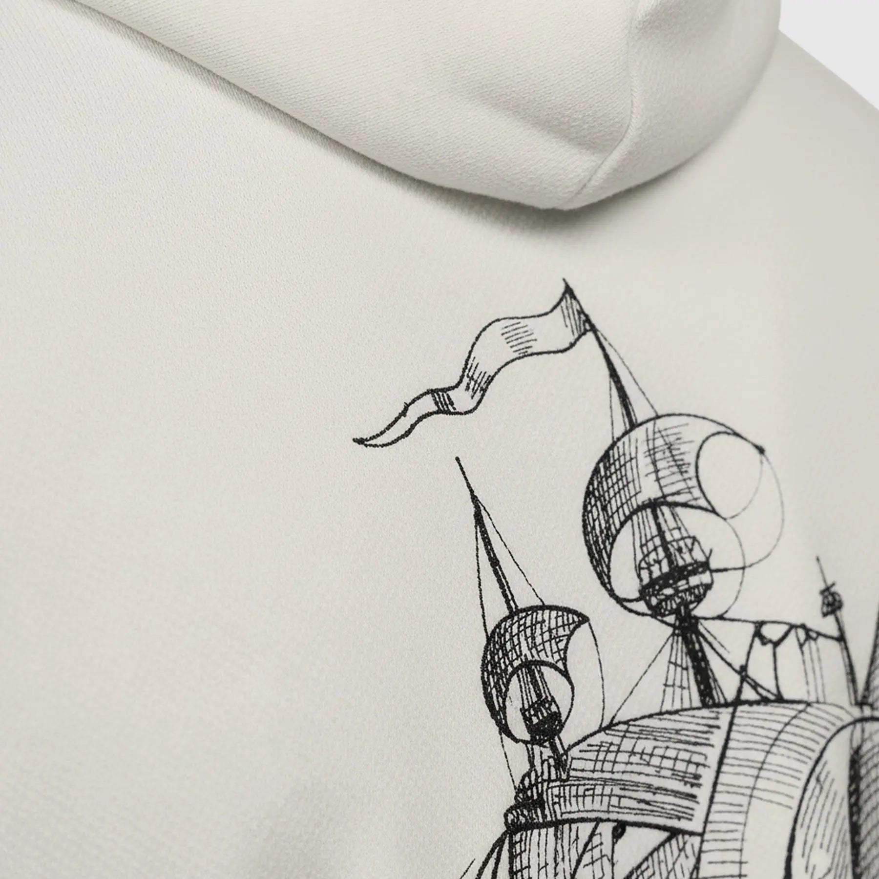 Sailor’s Beige Hoodie Printify