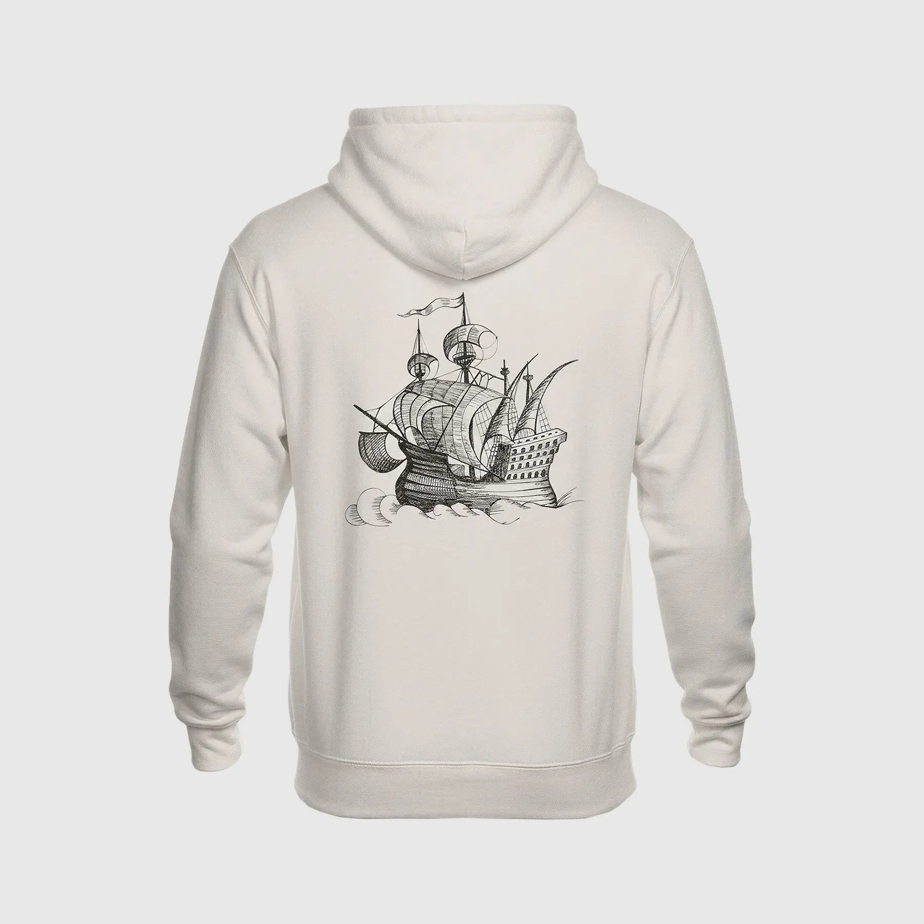 Sailor’s Beige Hoodie Printify