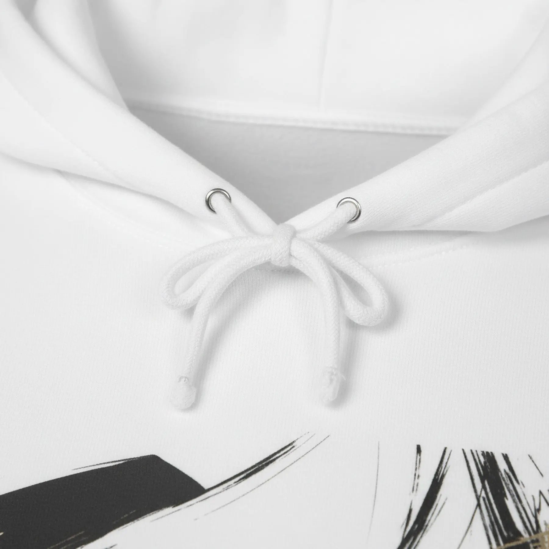 Silent Spirit White Hoodie Printify