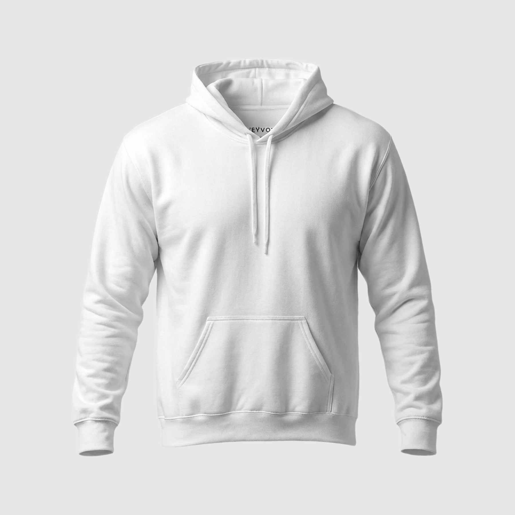 Voyage White Hoodie Printify